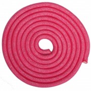Скакалка для художественной гимнастики утяжеленная с люрексом l-3м Zelart C-0371 Розовый