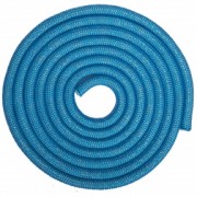 Скакалка для художественной гимнастики утяжеленная с люрексом l-3м Zelart C-0371 Голубой