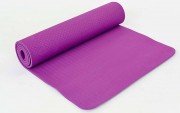 Килимок для фітнесу та йоги SP-Planeta FI-6336 Фіолетовий
