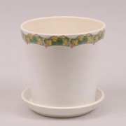 Горшок керамический Вуаль Flora лоза 2.3л.