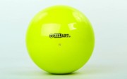 Мяч для художественной гимнастики 15см Zelart RG150 Желтый