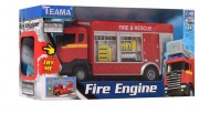 Пожарная машина-1 TEAMA 70102, 18,5см