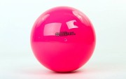 Мяч для художественной гимнастики 20см Zelart RG200 Темно-розовый