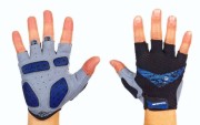 Велоперчатки с открытыми пальцами SCOYCO ВG13 Синий (M)