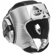 Шлем боксерский ZELART BO-1316 (Черно-белый, M)
