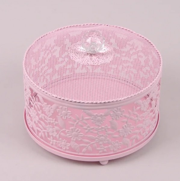 Скринька декоративна рожева Flora 26855