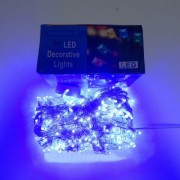 Гірлянда світлодіодна LED500 1-25 синій/чорний провід