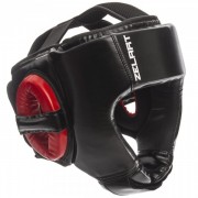Шлем боксерский открытый PU ZELART BO-1349,р-р L,черный