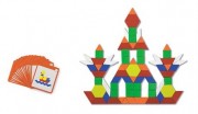 Viga Toys Геометрическая мозаика на магнитах, 102 эл. (50669)