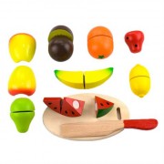 Viga Toys Нарезанные фрукты из дерева (56220)