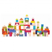 Viga Toys Узорчатые блоки 100 шт., 3 см (59696)