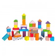 Viga Toys Узорчатые блоки 50 шт., 3 см (59695)