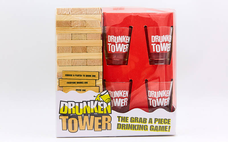 Дженга пьяная башня Zelart Drunken Tower Jenga GB076-1B Дерево
