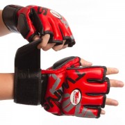Перчатки для смешанных единоборств MMA TWINS TW-001 Красный L