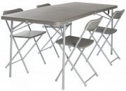 Vango Orchard XL Table And Chair Set Grey