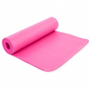 Коврик для йоги и фитнеса NBR 10мм SP-Planeta FI-6986 Розовый