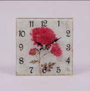 Часы стеклянные Flora 8950