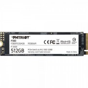 PATRIOT P300 SSD 512G NVMe PCIe Gen3x4 M.2 2280 (P300P512GM28)
