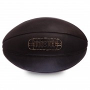 М'яч для регбі шкіряний VINTAGE F-0265 Rugby ball, темно-коричневий, 8 панелей