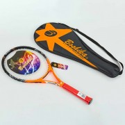 Ракетка для великого тенісу BOSHIKA 610 POWER оранжево-червоний