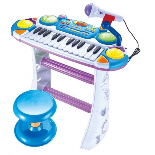JT Пианино Limo Toy 7235,голубой