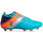Бутсы футбольная обувь Sports  с носком A20214B р-р 45, голубой-оранжевый