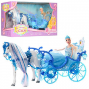 Bambi Карета с куклами и лошадкой (223A)