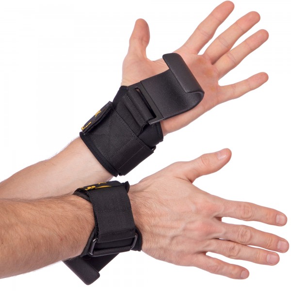 Крюк-ремни атлетические для уменьшения нагрузки на пальцы (2шт) SKDK HW2019Z-B