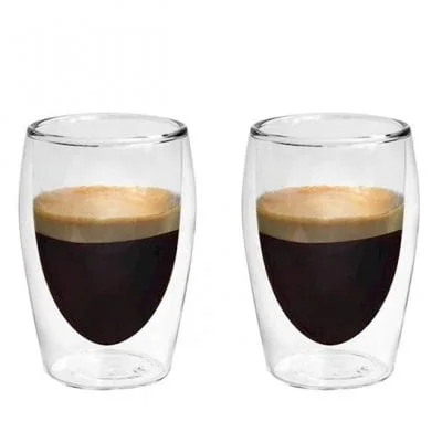 Набір термічних склянок Flora Coffee 175мл. 45098 2шт.