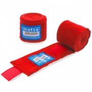 Бинты боксерские (2шт) хлопок с эластаном MATSA MA-0031-3 ,красный