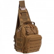 Рюкзак тактичний патрульний однолямковий SILVER KNIGHT YQS-099, хакі