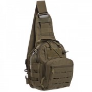 Рюкзак тактический патрульный однолямочный SILVER KNIGHT  YQS-099 ,оливковый
