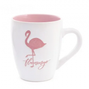 Чашка керамическая Flora Розовый Фламинго 0,36 л. 31721