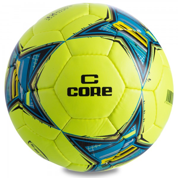 Мяч футбольный №5 PU ламин. CORE HI VIS1000 CR-018