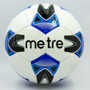 Мяч футбольный №4 PU ламин. METRE 1733,1734,1735 синий