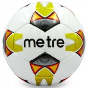 Мяч футбольный №5 PU ламин. METRE T-6045 желтый