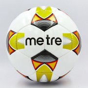Мяч футбольный №4 PU ламин. METRE 1733,1734,1735 желтый