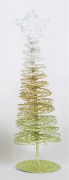 Декоративная елка Bon 30см, цвет - золото NY12-203