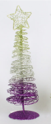 Декоративная елка Bon 30см, цвет - фиолетовый NY12-203