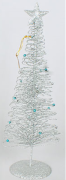 Декоративная елка Bon 40см, цвет - серебро 138-E47