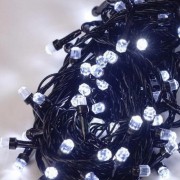 Гірлянда Рубін 500 LED чорний провід білий Gonchar