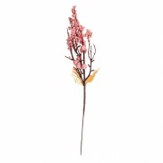 Декоративная ветка Зимний подарок розовая (2010-126) Elso