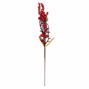 Декоративна гілка Зимовий подарунок червона (2010-124) Elso
