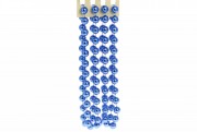 Бусы пластиковые Bon Диамант, цвет - королевский синий, 5мм*2.7м 147-884