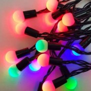Гірлянда Фігурки Кульки 20 LED на батарейках USB 5м мульти Gonchar