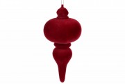Елочное украшение Bon 15см, цвет - бордо велюр 113-511