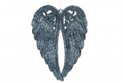 Елочное украшение Bon Крылья Ангела, 15см, цвет - тёмно-синий 788-755