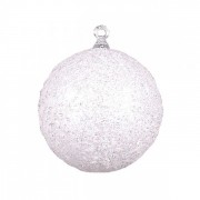 Підвіска новорічна пінопластова Куля D-14 см. Флора 28009