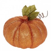 Тыква декоративная оранжевая 17.5 см. Флора 12560