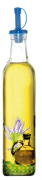 Пляшка для олії / оцту SNT 0,5л Мікс 701-5 Синя